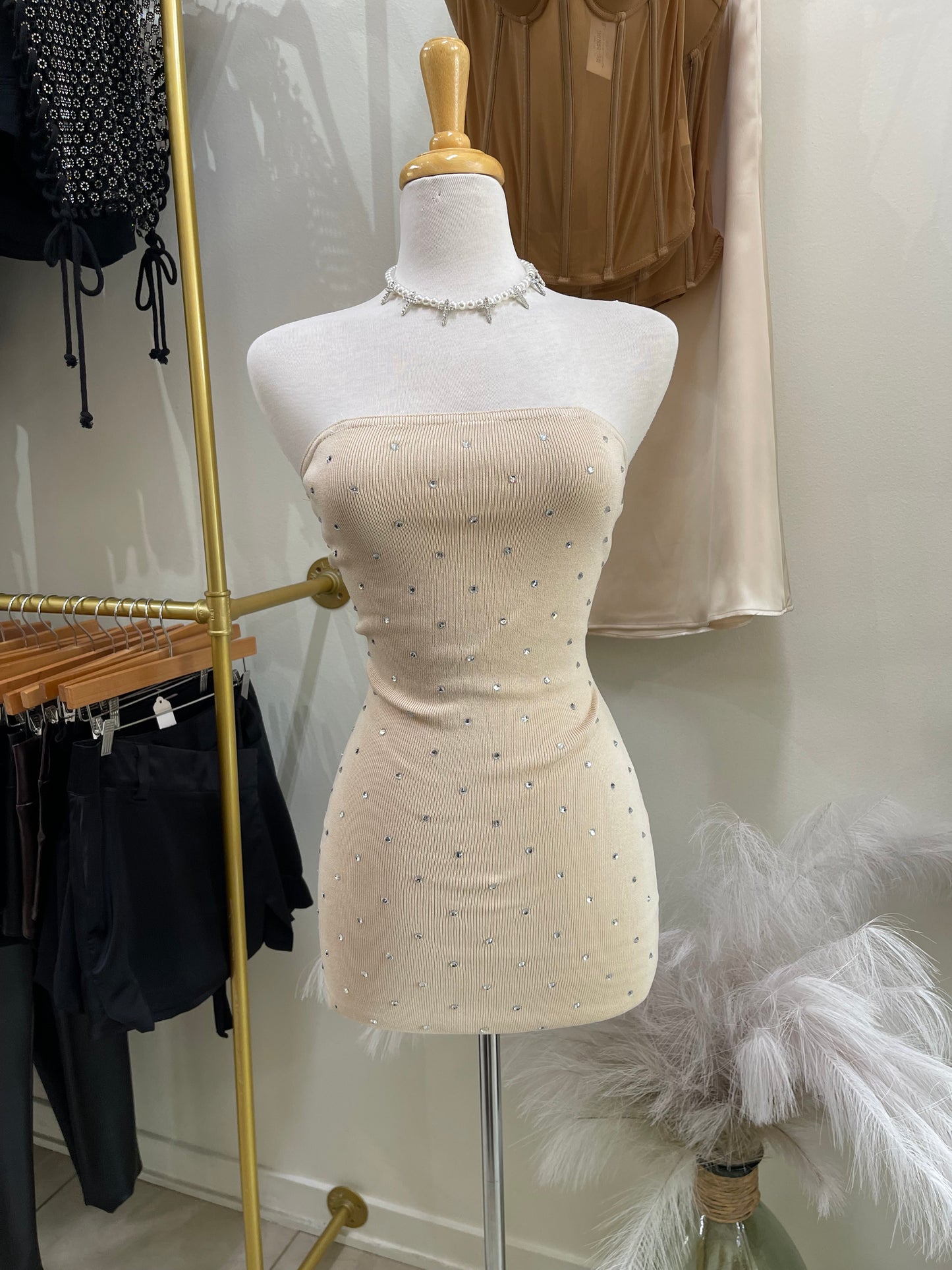 Zoe Rhinestone Bodycon