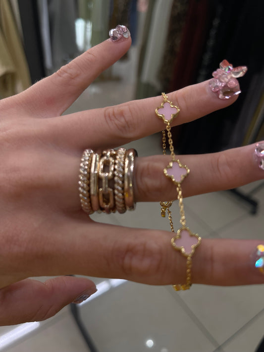 Pink Trendy Bracelet Style 4