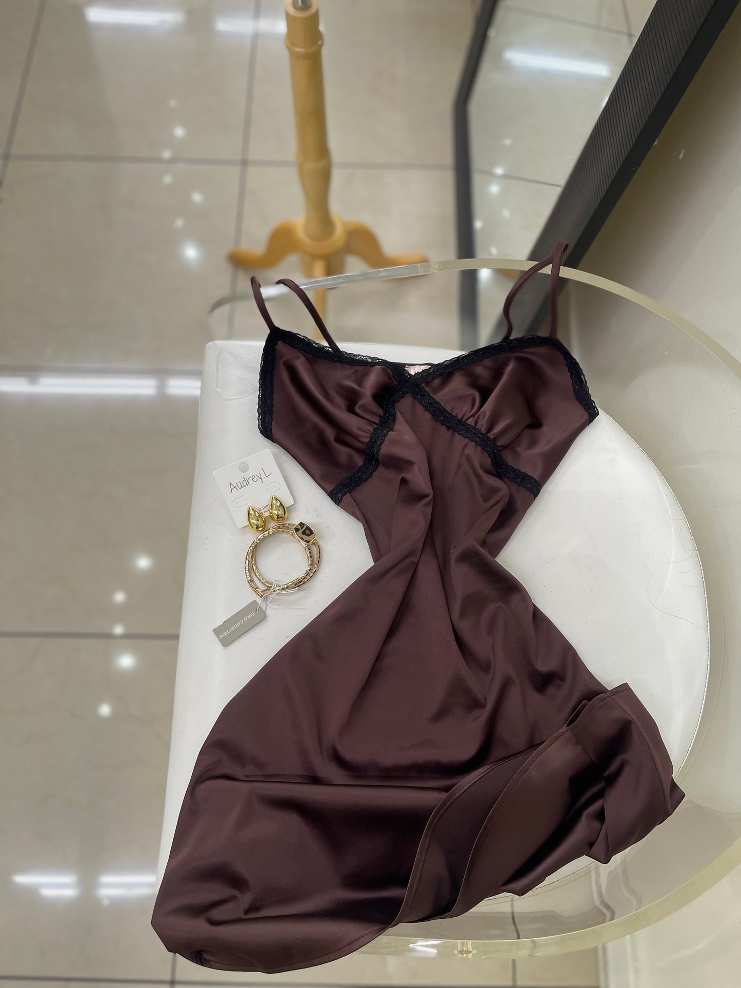 Satin Teddy Dress