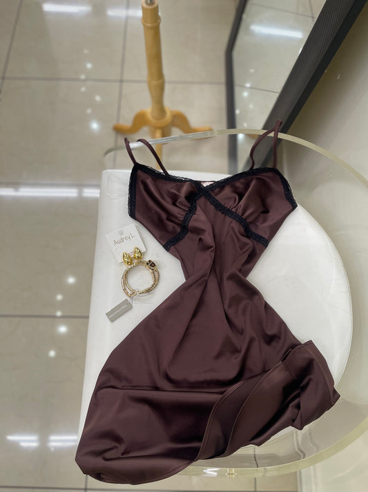 Satin Teddy Dress