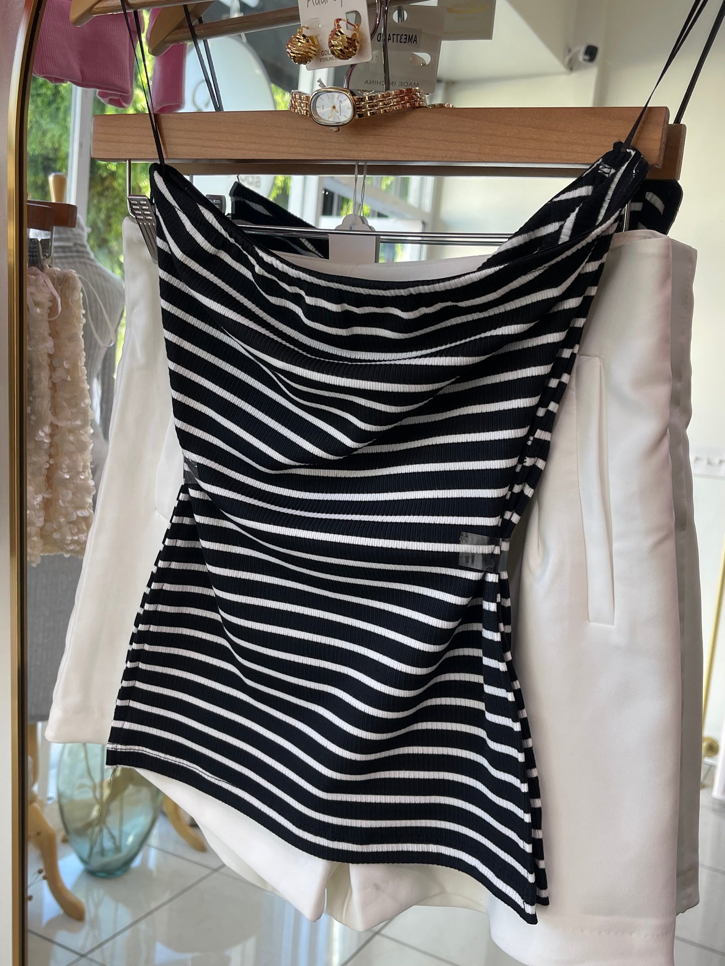 Striped Top 🖤