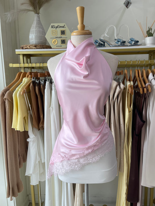 Pink Lace Blouse ✨🪞