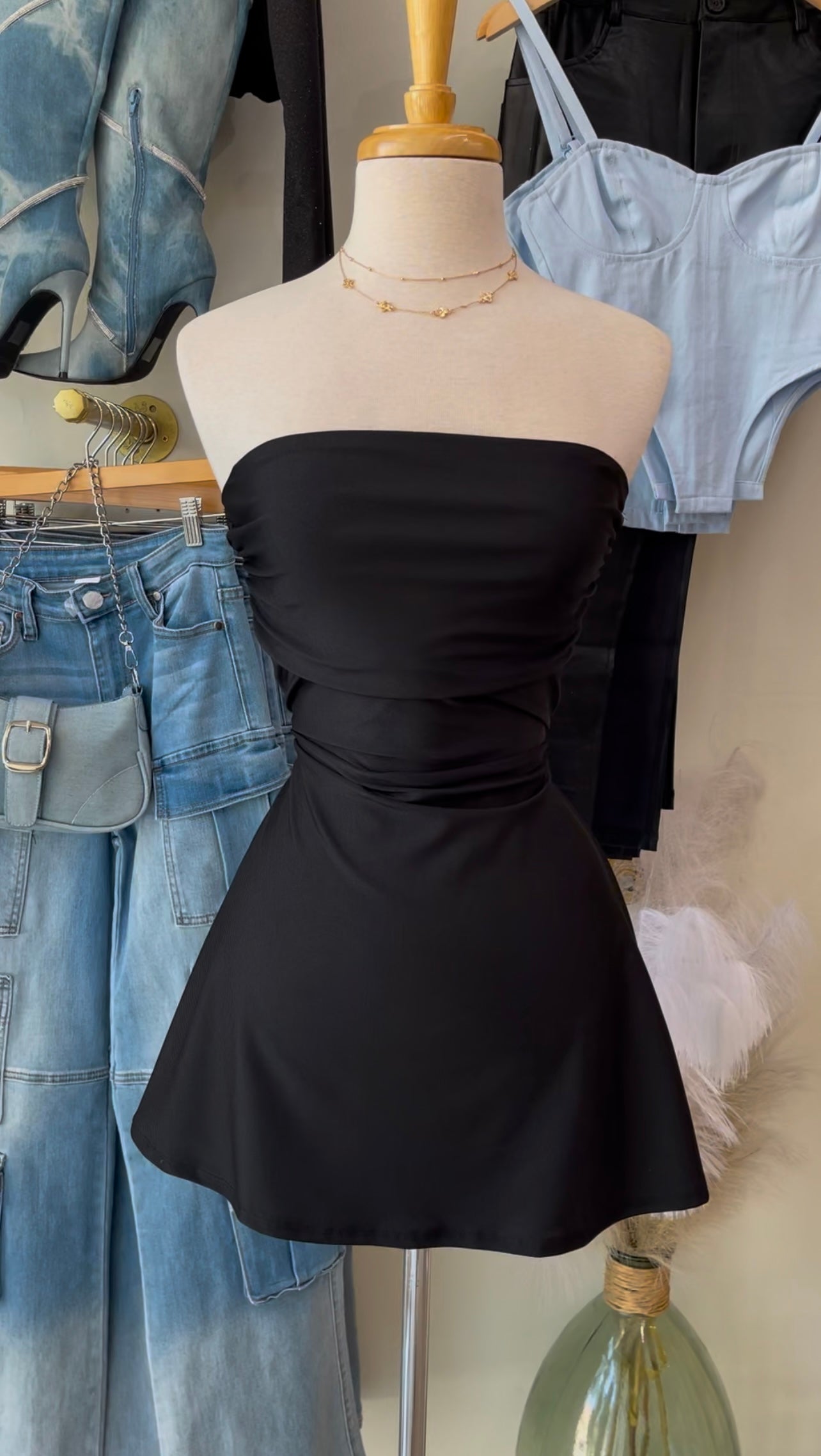 Zahra Black Dress