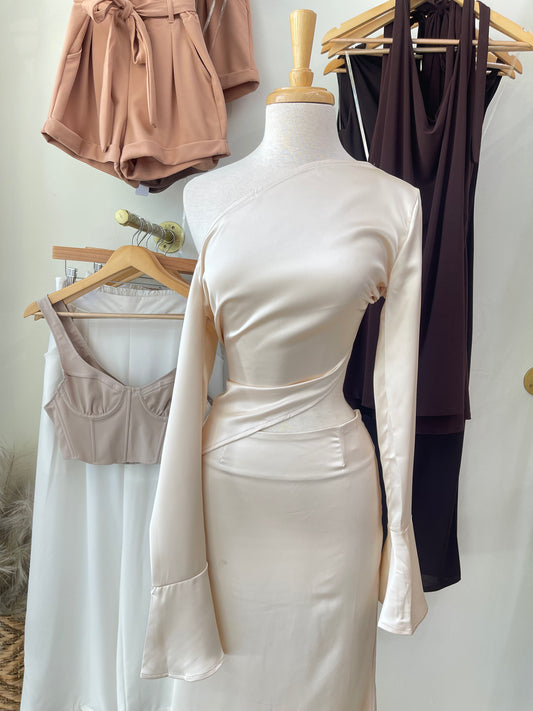 Marcela Satin Top