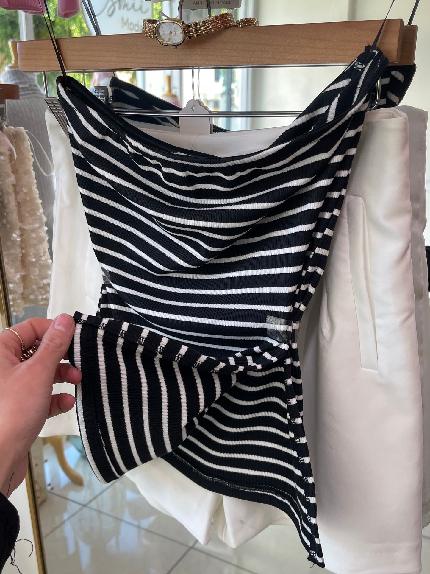 Striped Top 🖤