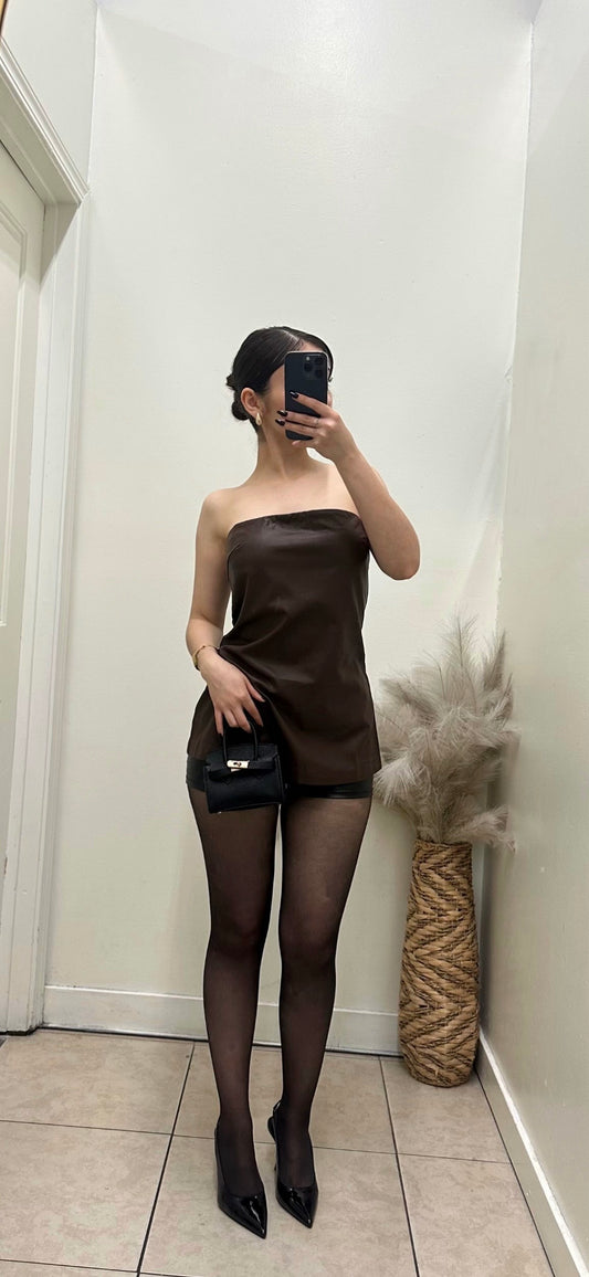 Holiday Leather Shorts