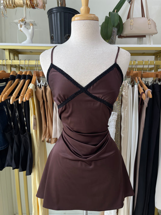 Satin Teddy Dress