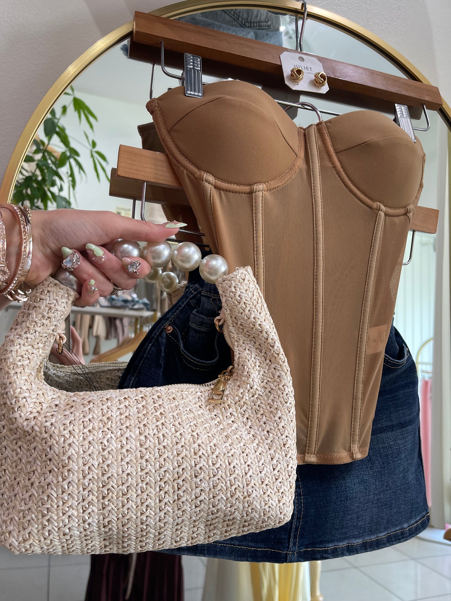 Mesh Sand Corset