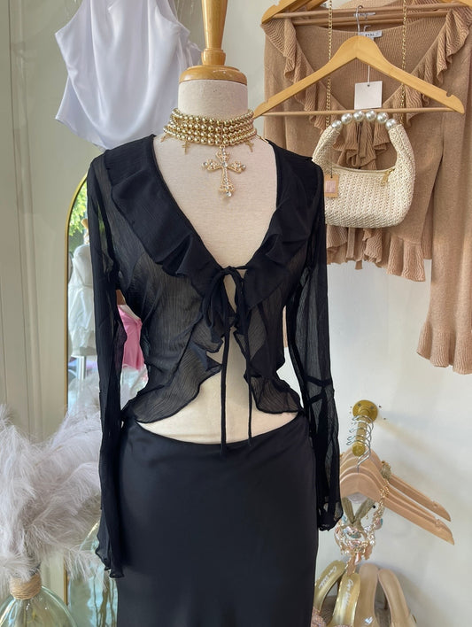 Ruffle Dressy Blouse