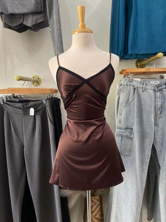 Satin Teddy Dress